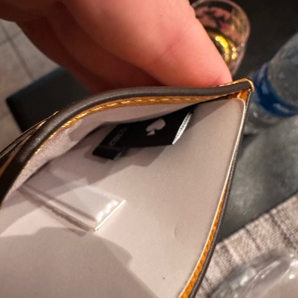 NEW Kate spade Madison Small Slim Card Holder; Daffodil - Picture 8 of 11